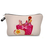 Love Printed cosmetic organizer bag - Miss Evita