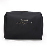 Solid Color Cosmetic Bag - Miss Evita