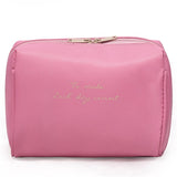 Solid Color Cosmetic Bag - Miss Evita