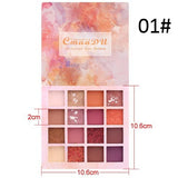Professional 14 Colors Eye Shadow Palette Matte Shimmer - Miss Evita