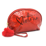 PVC Letter Travel Organizer Cosmetic Bags - Miss Evita