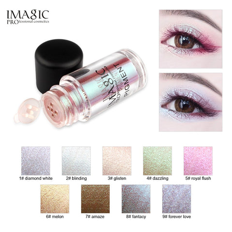 Glitter Eyeshadow Metallic Loose Powder Waterproof Shimmer Pigments - Miss Evita