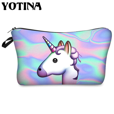 Unicorn Printing Makeup Case - Miss Evita