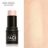 Highlighter&Bronzer Stick Shimmer Powder Creamy Waterproof - Miss Evita
